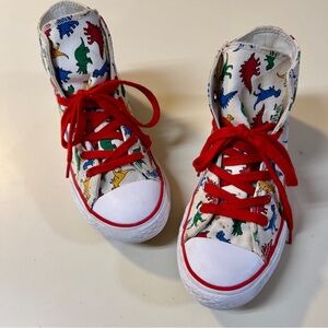 Converse Children Chuck Taylor All Star Dinoverse High Top sneakers kids size 3